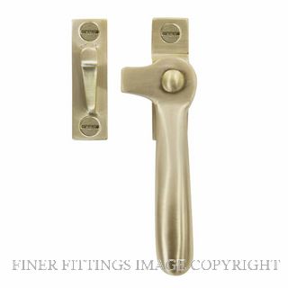 WINDSOR 5195R USB SPLIT RAIL FASTENER - RIGHT HAND UNLACQUERED SATIN BRASS