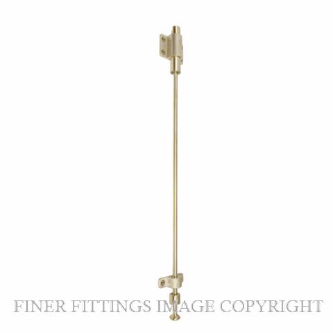 WINDSOR 5361 USB SOLID BRASS SPRING CATCH 300MM UNLACQUERED SATIN BRASS