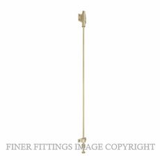 WINDSOR 5362 USB SOLID BRASS SPRING CATCH 450MM UNLACQUERED SATIN BRASS