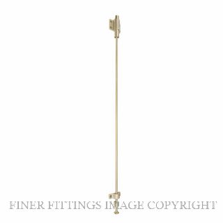 WINDSOR 5362 USB SOLID BRASS SPRING CATCH 450MM UNLACQUERED SATIN BRASS