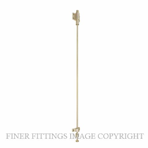 WINDSOR 5362 USB SOLID BRASS SPRING CATCH 450MM UNLACQUERED SATIN BRASS