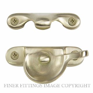 WINDSOR 5025 USB SASH FASTENER UNLACQUERED SATIN BRASS