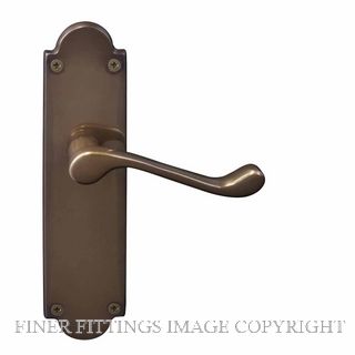 WINDSOR 3008 AB VICTORIAN LEVER LATCH ANTIQUE BRONZE