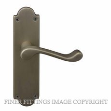 WINDSOR 3008 VICTORIAN LEVER ON PLATE ROMAN BRASS