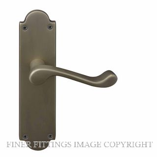 WINDSOR 3008 RB VICTORIAN LEVER LATCH ROMAN BRASS