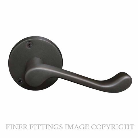 WINDSOR 3009 DRB VICTORIAN LEVER ON ROSE DARK ROMAN BRASS