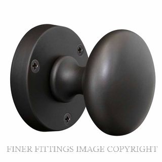 WINDSOR 3010 DRB VICTORIAN KNOB ROUND ROSE DARK ROMAN BRASS