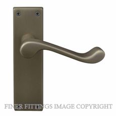 WINDSOR 3006 VICTORIAN LEVER ON PLATE ROMAN BRASS