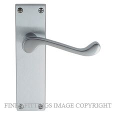 WINDSOR 3006 VICTORIAN LEVER ON PLATE SATIN CHROME