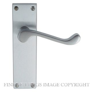 WINDSOR 3006 SC VICTORIAN LEVER LATCH SATIN CHROME