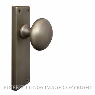 WINDSOR 3002 RB VICTORIAN KNOB LATCH ROMAN BRASS