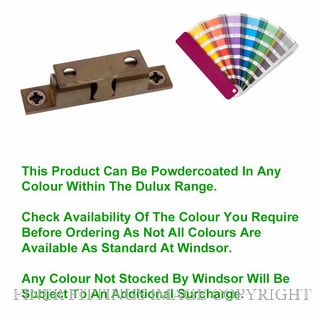 WINDSOR 5015 PC 47MM DOUBLE BALL CATCH POWDERCOAT