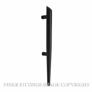 WINDSOR 7104 FF BLK TORCH PULL HANDLE SINGLE FACE FIX MATT BLACK