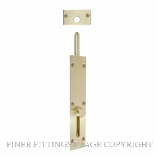 WINDSOR 5225 USB REVERSE BARREL BOLT 150MM UNLACQUERED SATIN BRASS