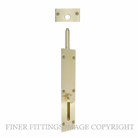 WINDSOR 5225 - 5226 USB REVERSE BARREL BOLT UNLACQUERED SATIN BRASS