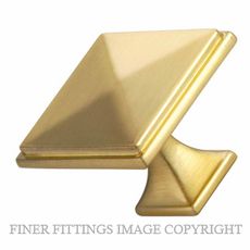 MARDECO 1189 CABINET KNOB SATIN BRASS