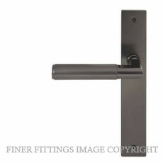 WINDSOR 8403 - 8475 GN LUMINA PLAIN LEVER ON PLATE GRAPHITE NICKEL