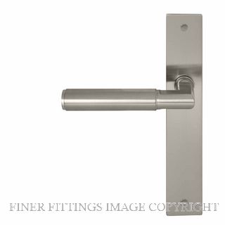 WINDSOR 8403RD BN NIDO LUMINA PLAIN RH DUMMY LEVER ON PLATE SET BRUSHED NICKEL