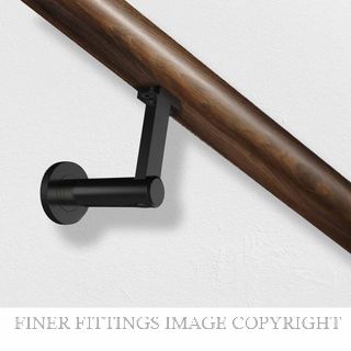 MARDECO 9030 BL HANDRAIL BRACKET MATT BLACK