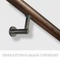 MARDECO 9030 BR HANDRAIL BRACKET BRONZE