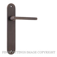 IVER 10726 BALTIMORE OVAL PLATE SIGNATURE BRASS