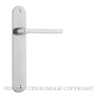 IVER 12226 BALTIMORE OVAL LATCH BRUSHED CHROME