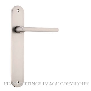 IVER 14726 BALTIMORE OVAL LATCH SATIN NICKEL