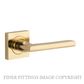 IVER 0270 BALTIMORE SQUARE ROSE FURNITURE POLISHED BRASS