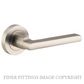 IVER 9219 BALTIMORE LEVER ON ROSE SATIN NICKEL