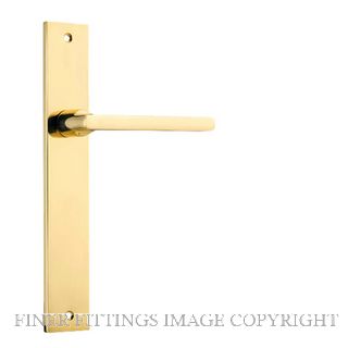 IVER 10202 BALTIMORE RECTANGULAR LATCH POLISHED BRASS