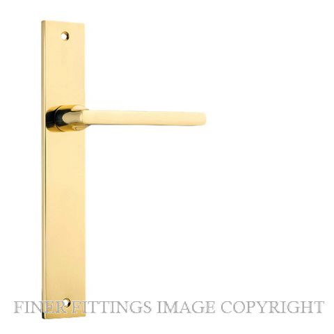 IVER 10202 BALTIMORE RECTANGULAR PLATE POLISHED BRASS