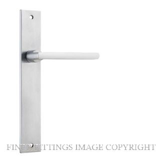 IVER 12202 BALTIMORE RECTANGULAR LATCH BRUSHED CHROME