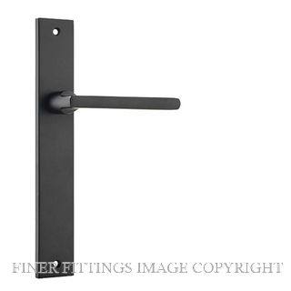 IVER 12702 BALTIMORE RECTANGULAR LATCH MATT BLACK