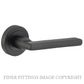 IVER 9213 BALTIMORE LEVER ON ROSE MATT BLACK