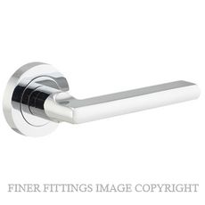 IVER 9214 BALTIMORE LEVER ON ROSE CHROME PLATE