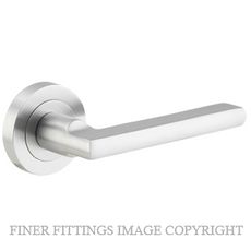 IVER 9215 BALTIMORE LEVER ON ROSE BRUSHED CHROME