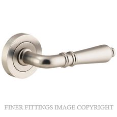 IVER 9209 SARLAT LEVER ON ROSE SATIN NICKEL