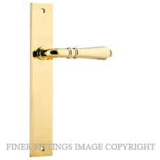 IVER 10200 SARLAT RECTANGULAR PLATE POLISHED BRASS