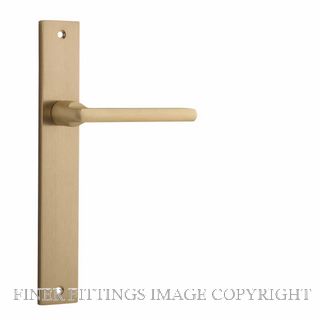 IVER 15702 BALTIMORE RECTANGULAR LATCH BRUSHED BRASS