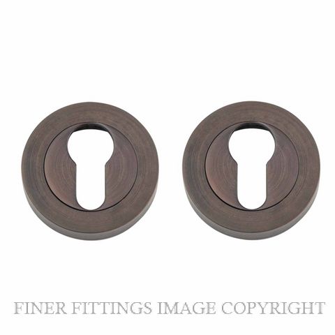 IVER 9301 EURO ESCUTCHEON 52MM PER PAIR SIGNATURE BRASS