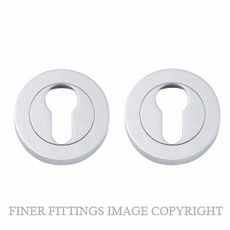 IVER 9304 EURO ESCUTCHEON 52MM PER PAIR CHROME PLATE