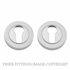 IVER 9309 EURO ESCUTCHEON 52MM PER PAIR SATIN NICKEL