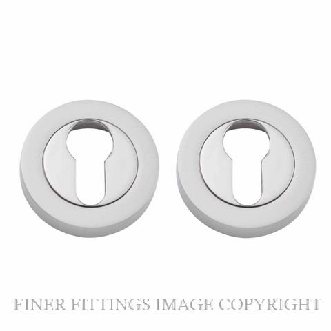 IVER 9309 EURO ESCUTCHEON 52MM PER PAIR SATIN NICKEL