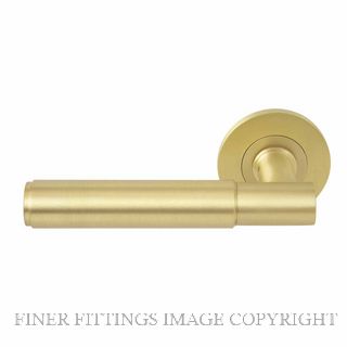 WINDSOR 8421D MSB NIDO VERGE PLAIN DUMMY LEVER MATT SATIN BRASS