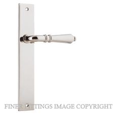 IVER 14200 SARLAT RECTANGULAR PLATE POLISHED NICKEL