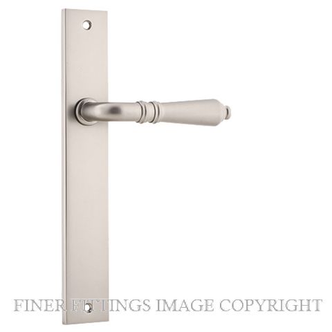 IVER 14700 SARLAT RECTANGULAR PLATE SATIN NICKEL