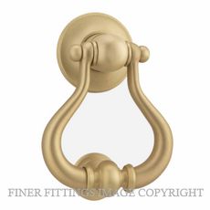 IVER 4503 SARLAT DOOR KNOCKER BRUSHED BRASS