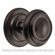 IVER 9401 SARLAT FIXED DOOR KNOB SIGNATURE BRASS