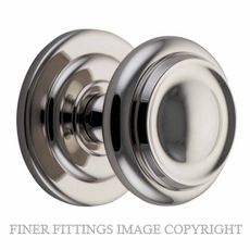 IVER 9408 SARLAT FIXED DOOR KNOB POLISHED NICKEL