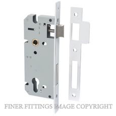 IVER 6050 - 6051 EURO CYLINDER LOCK CHROME PLATE